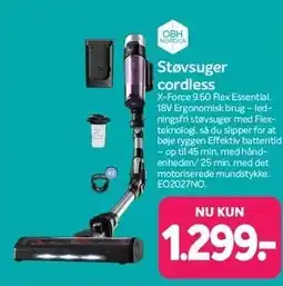 Din Isenkræmmer OBH Nordica Støvsuger cordless tilbud