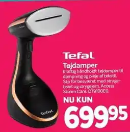 Din Isenkræmmer Tefal Tøjdamper tilbud