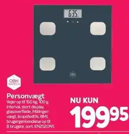 Din Isenkræmmer Personvægt tilbud