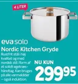 Din Isenkræmmer Eva Solo Nordic Kitchen Gryde tilbud