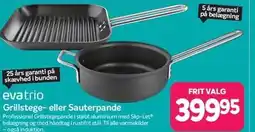 Din Isenkræmmer EvaTrio Grillstege- eller Sauterpande tilbud