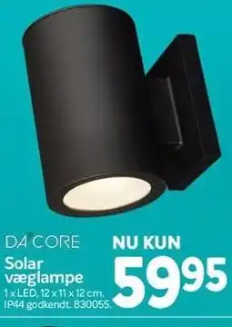 Din Isenkræmmer Solar væglampe tilbud