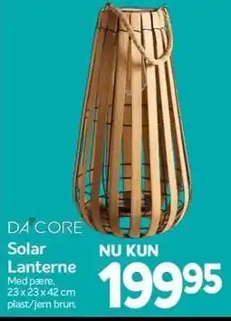 Din Isenkræmmer Solar Lanterne tilbud