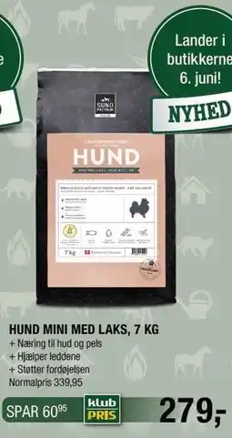 Land & Fritid HUND MINI MED LAKS, 7 KG tilbud
