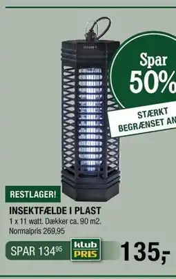 Land & Fritid INSEKTFÆLDE I PLAST tilbud