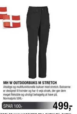 Land & Fritid MH W OUTDOORBUKS M STRETCH tilbud