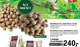 Land & Fritid MEJSEBOLDE Á 80 G, KASSE MED CA. 100 STK ELLER SPAND MED CA. 50 STK tilbud
