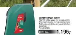 Land & Fritid AKO DUO POWER X 2500 tilbud