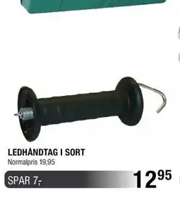 Land & Fritid LEDHÅNDTAG I SORT tilbud