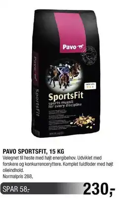 Land & Fritid PAVO SPORTSFIT 15 KG tilbud