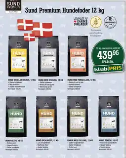 Land & Fritid SUND PREMIUM HUNDEFODER 12 KG tilbud