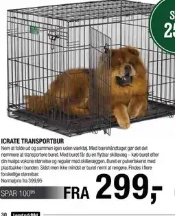 Land & Fritid ICRATE TRANSPRTBUR tilbud