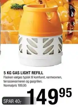 Land & Fritid 5 KG GAS LIGHT REFILL tilbud