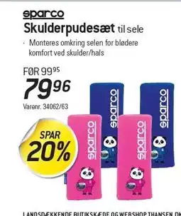 Thansen Skulderpudesæt tilbud