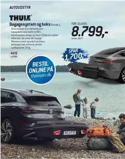 Thansen Bagagesystem og boks tilbud
