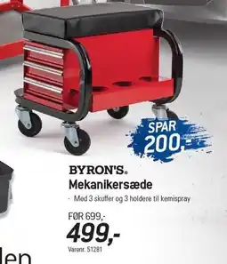 Thansen Mekanikersæde tilbud