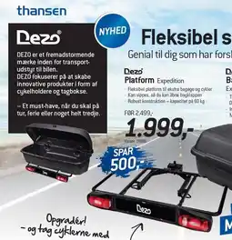 Thansen Platform tilbud