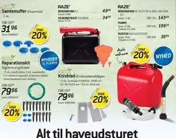 Thansen Samlemuffer, Reparationskit, Knivblad, BENZINDUNK, SILIKONETRAGT, PUMPE ELLER FLEXTUD tilbud