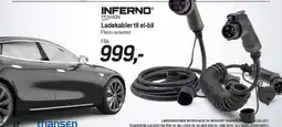 Thansen Ladekabler til el-bil tilbud