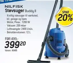 Thansen NILFISK Støvsuger Buddy II tilbud