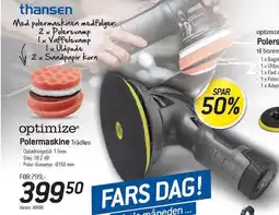 Thansen Polermaskine tilbud