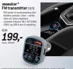 Thansen FM transmitter C87B tilbud