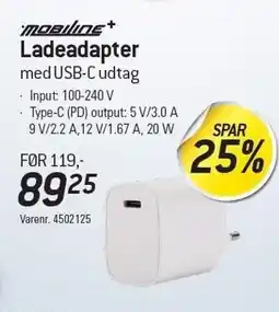 Thansen Ladeadapter tilbud