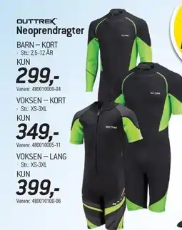 Thansen Outtrek Neoprendragter tilbud