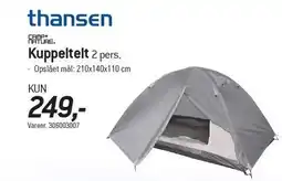 Thansen Camp+Nature Kuppeltelt tilbud