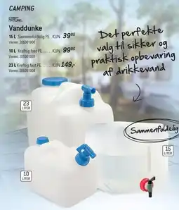 Thansen Camp+Nature Vanddunke tilbud