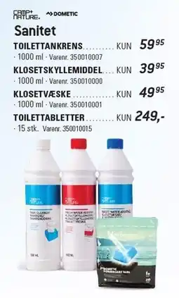 Thansen Camp+Nature Sanitet tilbud