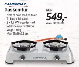 Thansen Gaskomfur tilbud