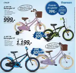 Thansen Børnecykel tilbud