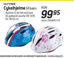 Thansen Cykelhjelme til børn tilbud