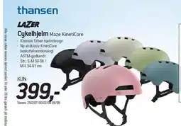 Thansen Cykelhjelm Maze KinetiCore tilbud