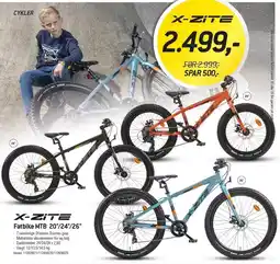 Thansen x-zite Fatbike 20/24/26 tilbud