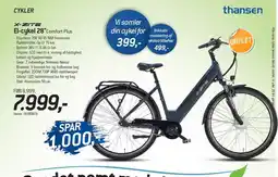 Thansen Elcykel 28 tilbud