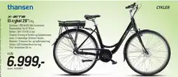 Thansen x-zite El-Cykel 28 tilbud
