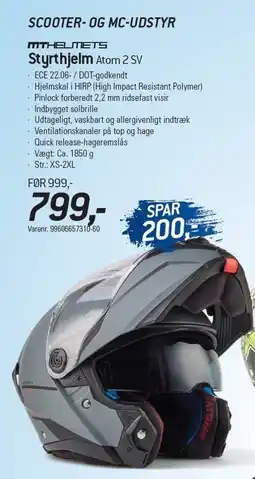 Thansen MT HELMETS Styrthjelm tilbud