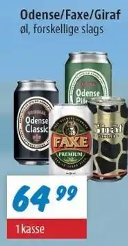 zur Krone Odense/Faxe/Giraf tilbud