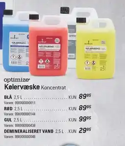 Thansen Optimize Kølervæske tilbud