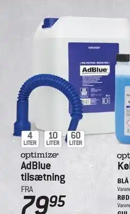 Thansen Optimize AdBlue tilsætning tilbud