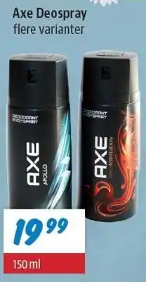 zur Krone Axe Deospray tilbud