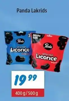zur Krone Panda Lakrids tilbud