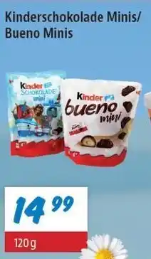 zur Krone Kinderschokolade Minis/Bueno Minis tilbud