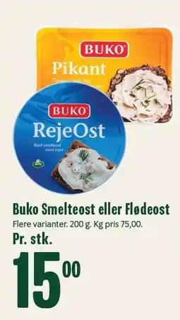 Min Købmand Buko Smelteost eller Flødeost tilbud