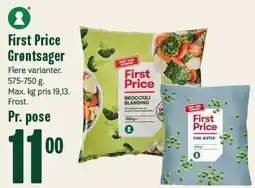 Min Købmand First Price Grøntsager tilbud