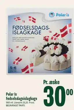 Polar is Fødselsdagsislagkage