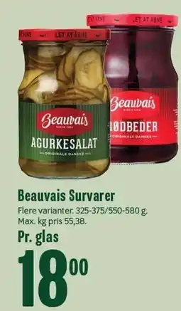 Min Købmand Beauvais Survarer tilbud
