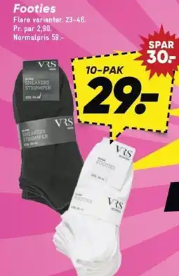 Bilka Footies tilbud